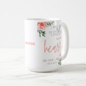 La Bible et le café Mug (Devant droit)