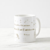 La Bible Psaumes Mug Le Juste Homme - Oiseaux étoi (Devant droit)