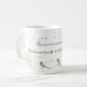La Bible Psaumes Mug Le Juste Homme - Oiseaux étoi