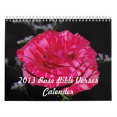 La bible rose exprime le calendrier en vers 2016 (Protection)