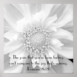 La Bible vers encouragement Romains 8:18 poster