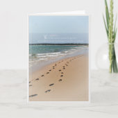 La Bible Verse Anniversaire Carte de voeux pliée (Devant)