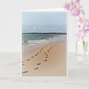 La Bible Verse Anniversaire Carte de voeux pliée