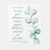 La Bible verse Galates polaire couverture (Devant)