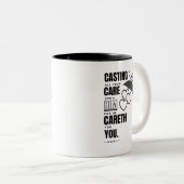 La Bible Verse Mug - I Pierre 5:7 KJV (Devant droit)