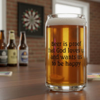 La bière est la preuve Citation de Ben Franklin Am