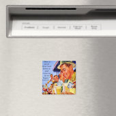 "La bière est la preuve que Dieu nous aime" Magnet (In Situ (Lave-vaisselle))