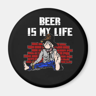 La bière est mon Magnet de vie