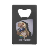 La Bière S'Élève ! Drôle Cartoon Sloth Jouer Jeux (Dos)