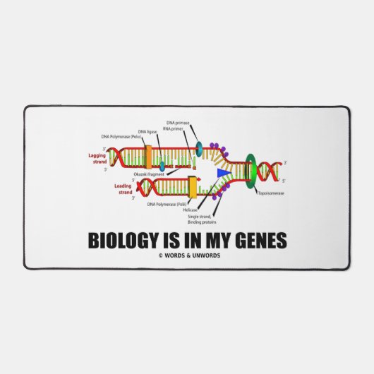 La biologie est dans mes gènes la réplication de l (Recto)