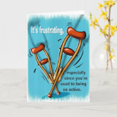 La blessure obtiennent la carte de voeux bonne (Fleur jaune)