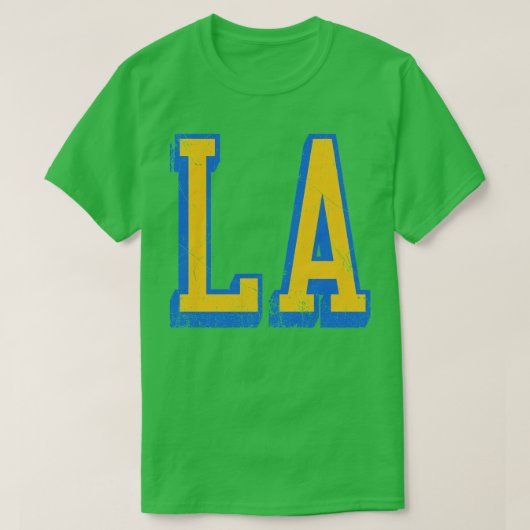 LA-blok abv T-shirt (Design voorkant)