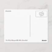 La Blonde Briefkaart (Achterkant)