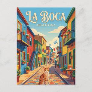 La Boca, Buenos Aires Argentinië Briefkaart