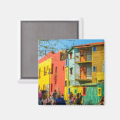 La Boca, Buenos Aires, Argentinië Magneet (Voorkant / Achterkant)