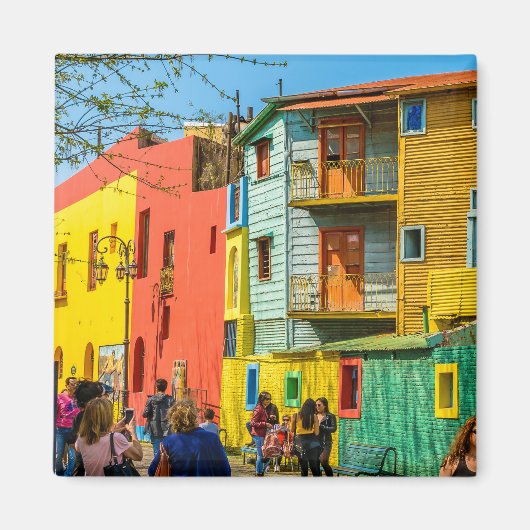 La Boca, Buenos Aires, Argentinië Magneet (Voorkant)
