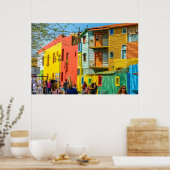 La Boca, Buenos Aires, Argentinië Poster (Keuken)