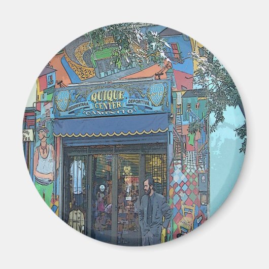 La Boca - Buenos Aires Magneet (Voorkant)