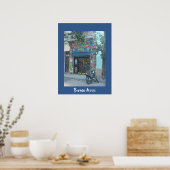 La Boca - Buenos Aires Poster (Keuken)