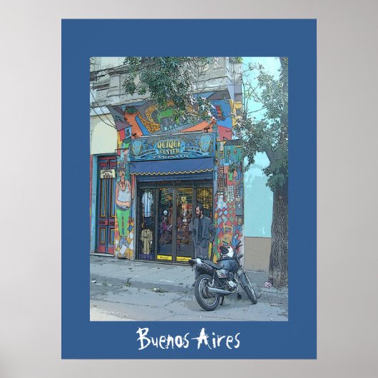 La Boca - Buenos Aires Poster (Voorkant)