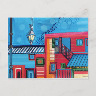 La Boca Houses ARGENTINA Briefkaart