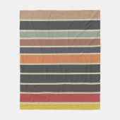 La Boca Striped Fleece Deken (Voorkant)