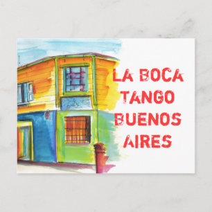 La Boca Tango Briefkaart
