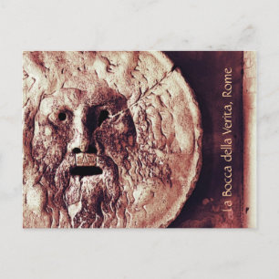 La bocca della verita, briefkaart Rome