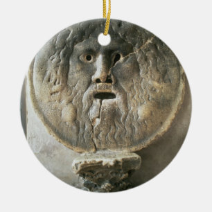 La Bocca di Verita (De mond van de waarheid) (foto Keramisch Ornament