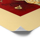 La Boheme ~ Puccini Opera 1896 Poster avec Arrière (Coin)