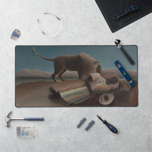 La Bohémienne endormie par Henri Rousseau, Art Vin