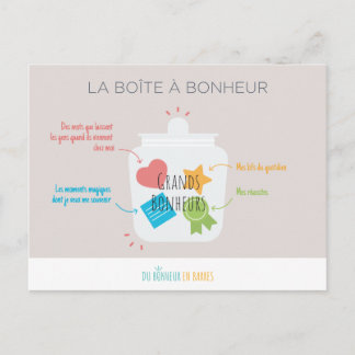 La boîte à Bonheur Briefkaart