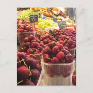 La Boqueria Market, Barcelona, Spanje Briefkaart