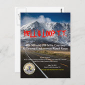 LA BOUCLE DE HELL T.T. CARTE POSTALE 2017 (Devant / Derrière)