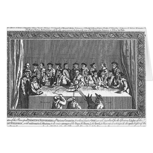 La bougie de la Réforme est éclairée' (Devant horizontal)