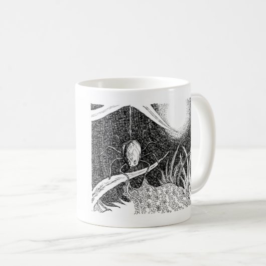 La boule de minuit Softheared Spider Mug (Devant droit)