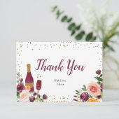 La Bourgogne aime la Carte de remerciements (Debout devant)