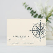La boussole bleue | Mariage RSVP (Debout devant)