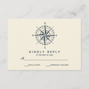 La boussole bleue   Mariage RSVP