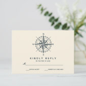 La boussole bleue | Mariage RSVP (Debout devant)