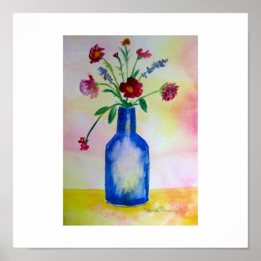 La Bouteille Bleue - affiche (Devant)