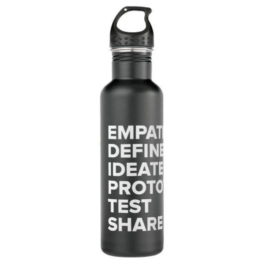 La bouteille d'eau de processus de Guy™ d'idée - (Devant)