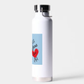 La bouteille d'eau "Oui, Jésus m'aime" (Gauche)