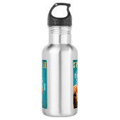 La bouteille d'eau Stars Fall en acier inoxydable (Devant)