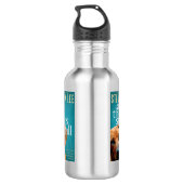 La bouteille d'eau Stars Fall en acier inoxydable (Dos)