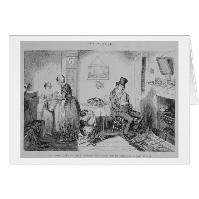 La bouteille, le plat II, il est déchargé de sa (Devant horizontal)