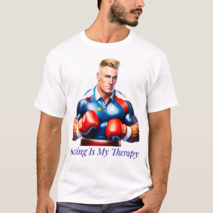 La boxe est mon T-shirt thérapeutique