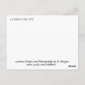 LA BREA TAR PITS #2 Carte postale (Dos)