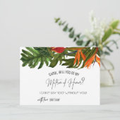 La brise tropicale sera-t-elle la carte d'honneur (Debout devant)