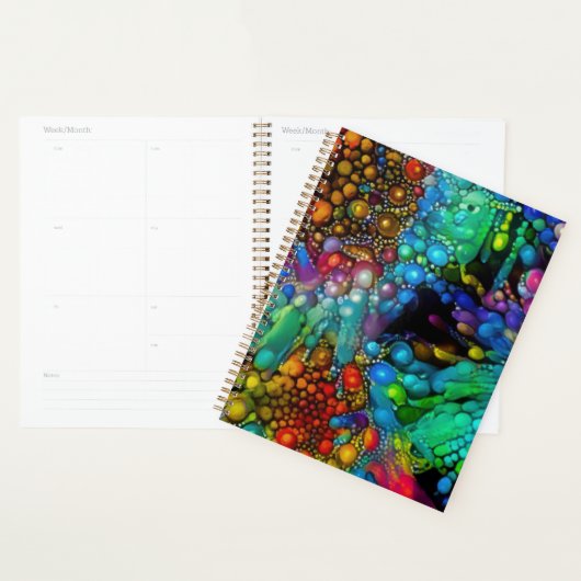 La bulle psychédélique éclate les marguerites Abst (Devant avec enveloppe)